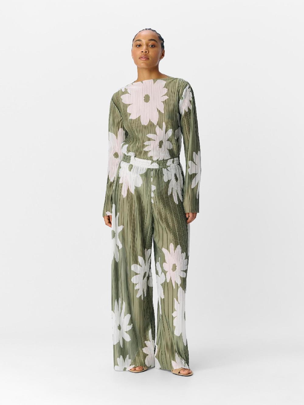 Object Petite GEBLOEMD BROEK