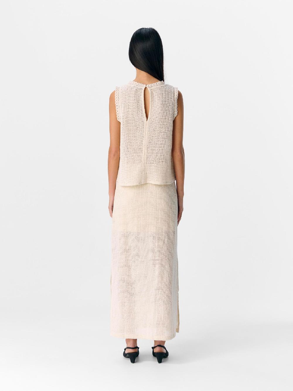 Object Petite GEBLOEMD GEBREIDE TOP