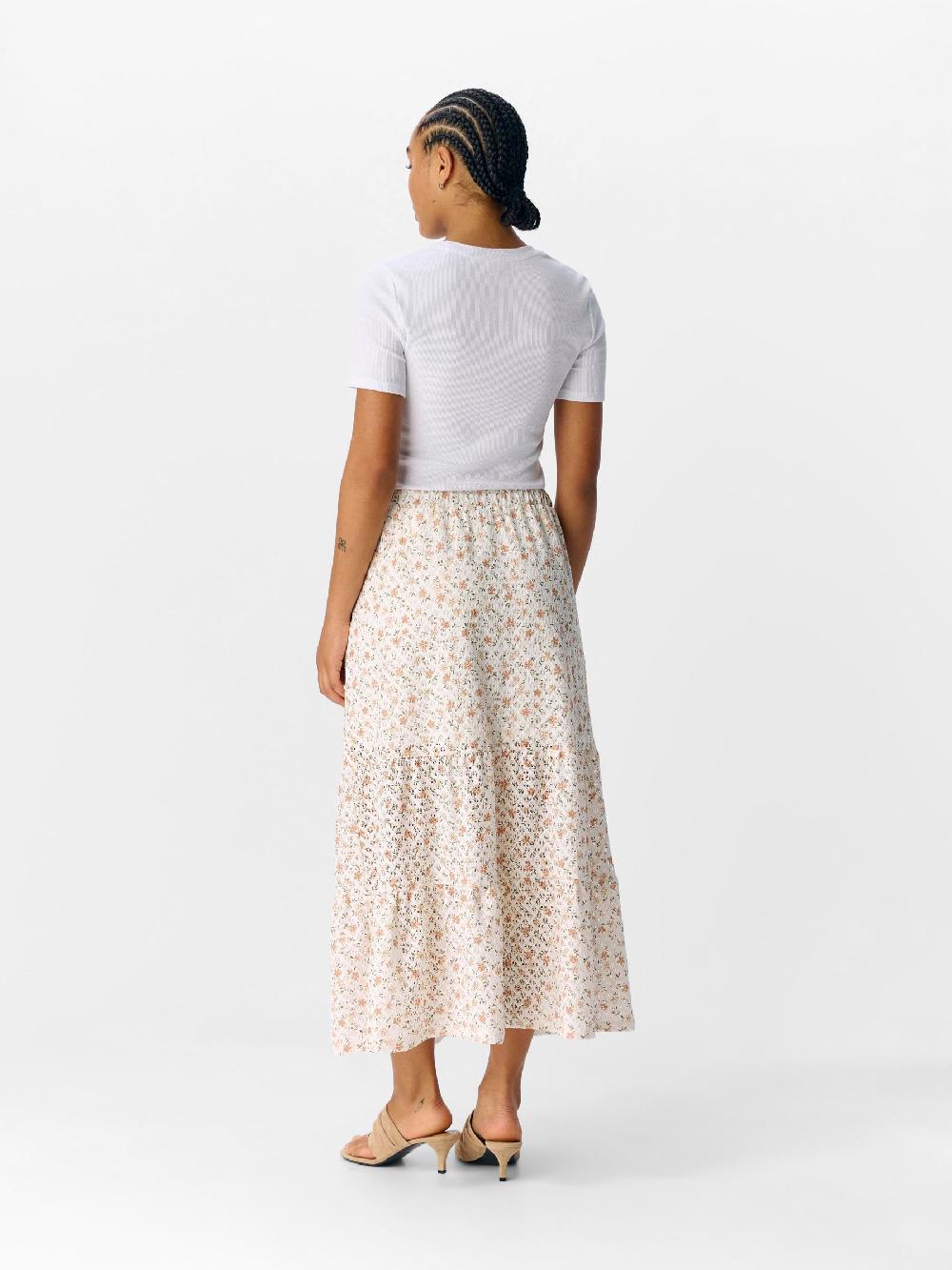 Object Petite GEBLOEMD MIDDELLANGE ROK