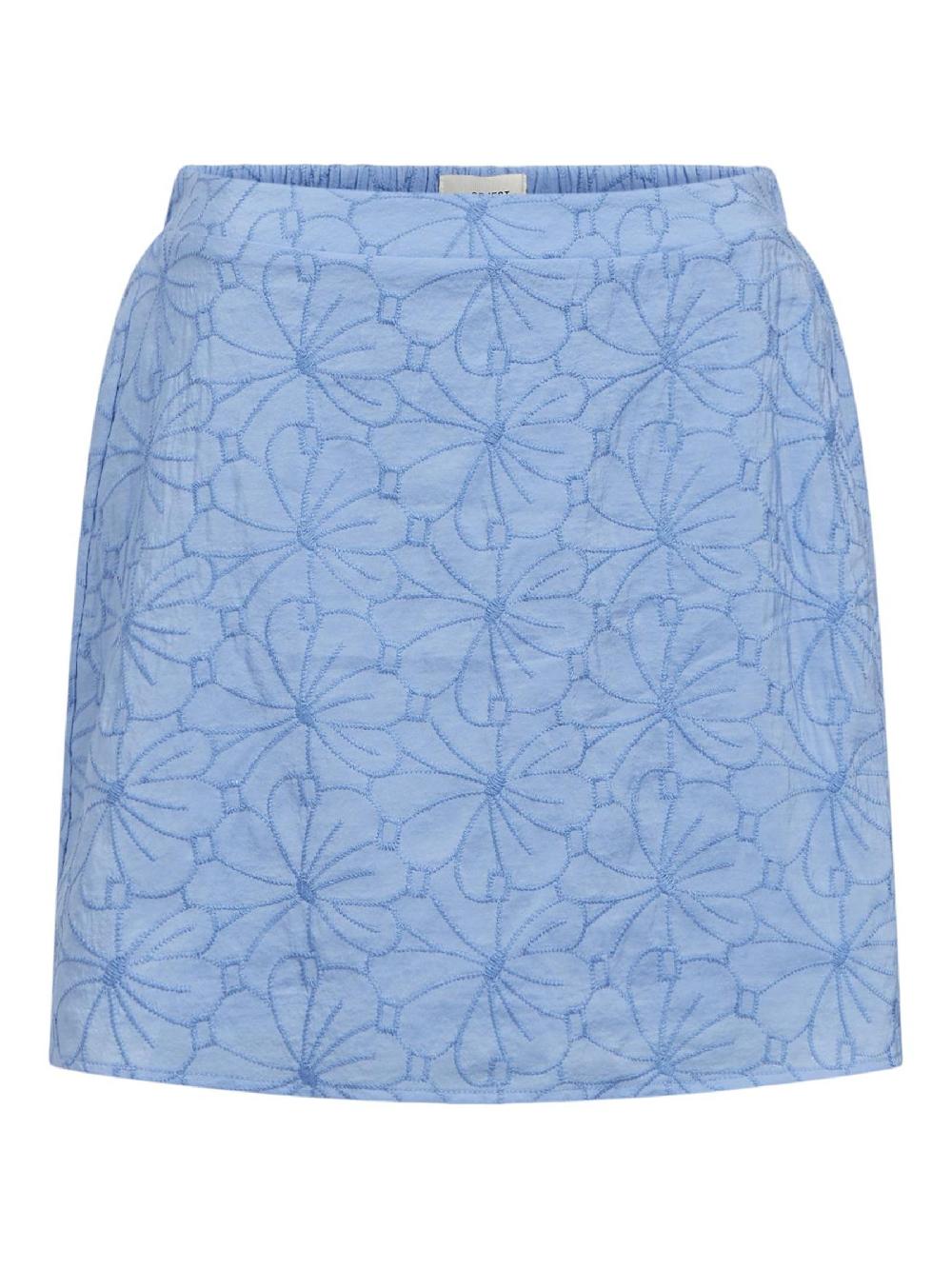 object petite GEBLOEMD MINIROK