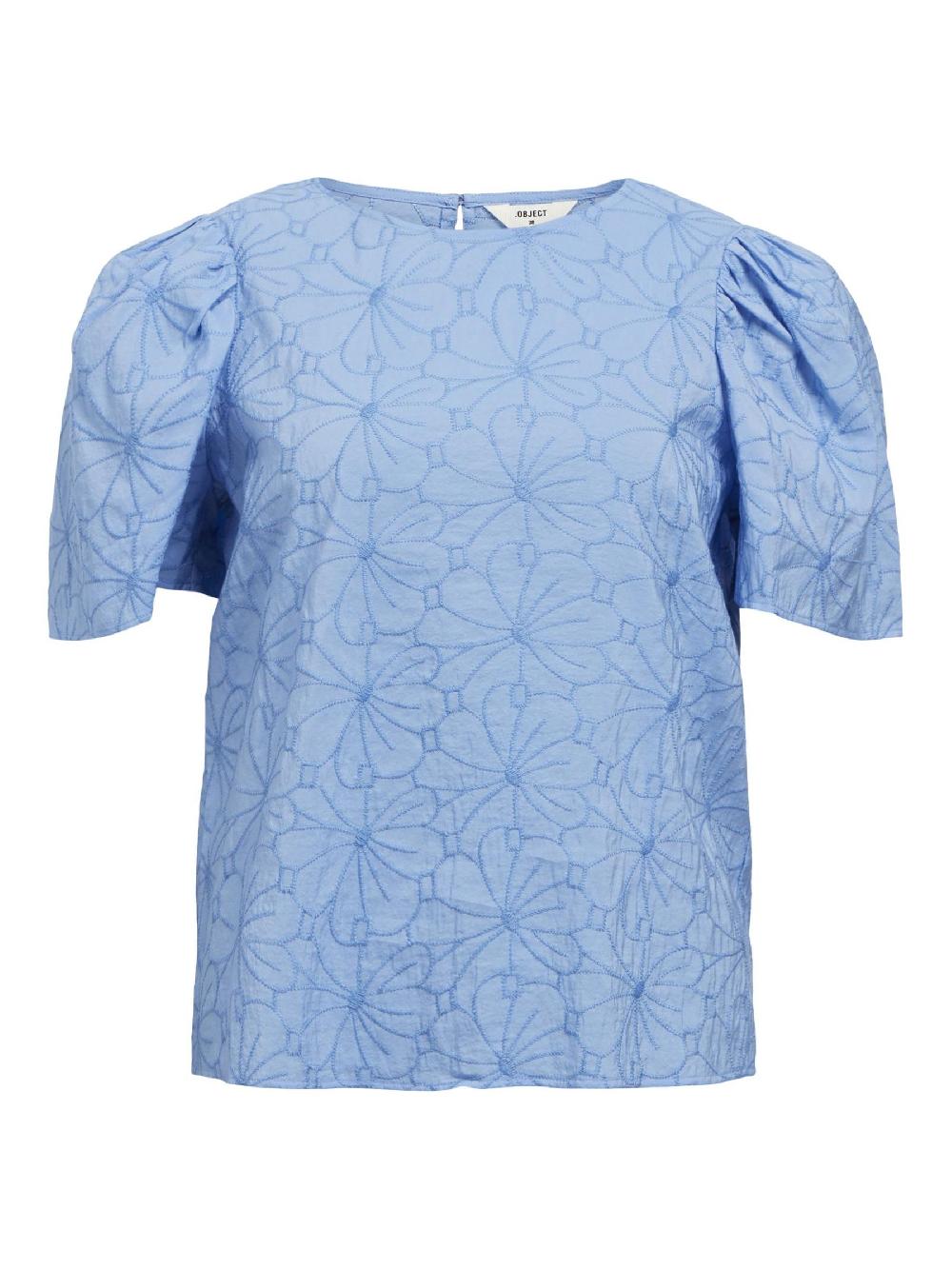 object petite GEBLOEMD TOP