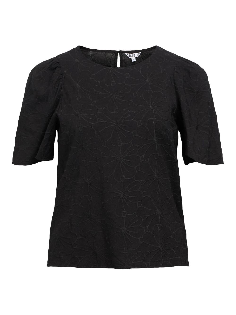 object petite GEBLOEMD TOP