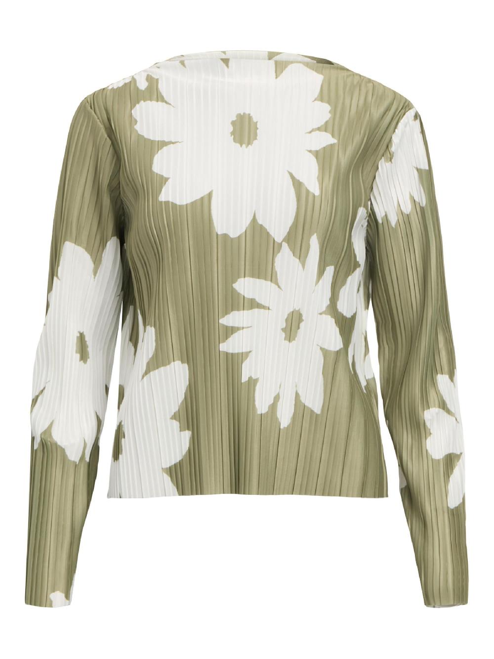 object petite GEBLOEMD TOP