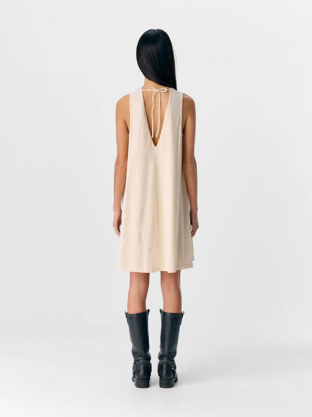 Object Petite GEBORDUURD MINI JURK