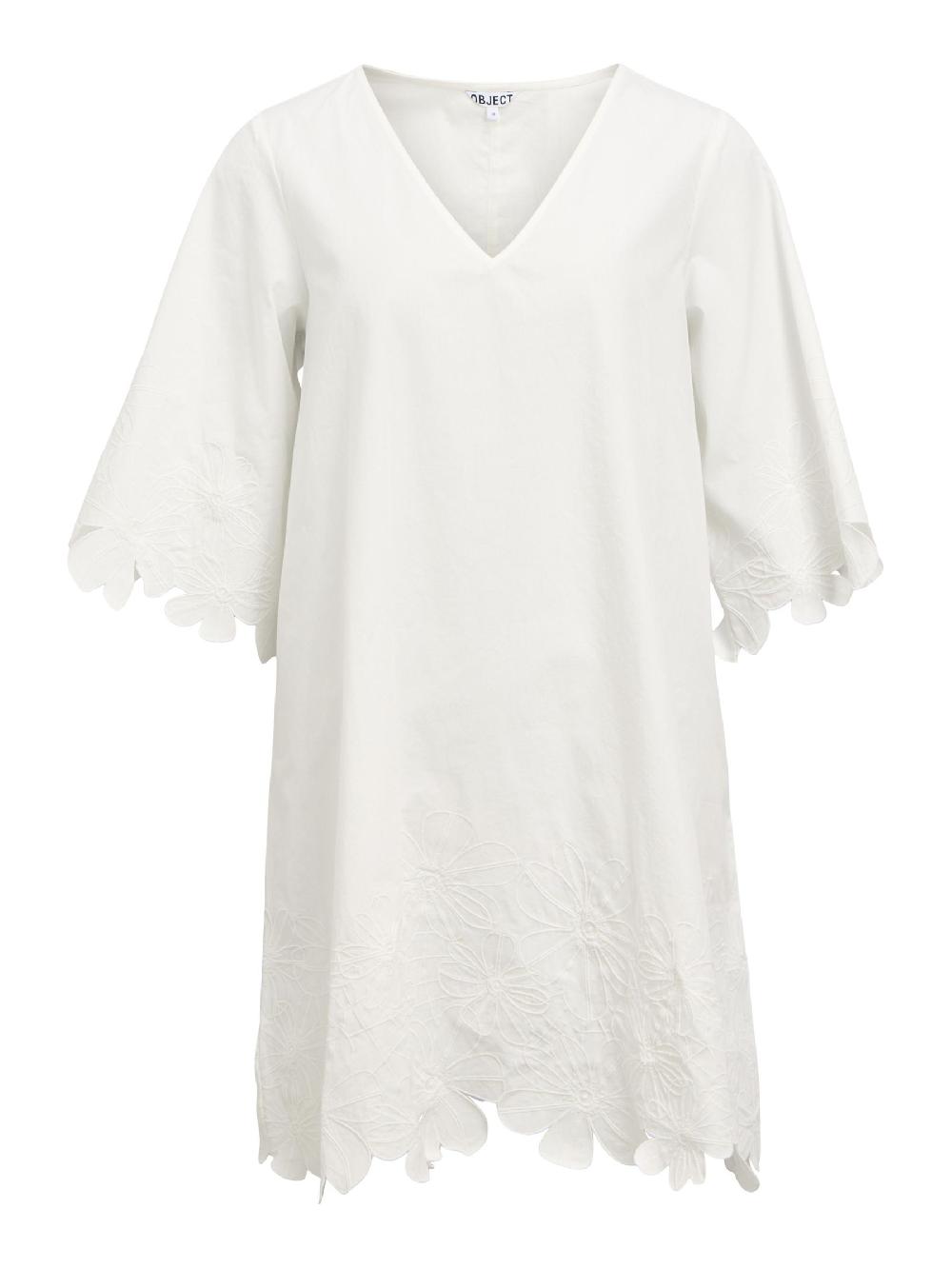 object petite GEBORDUURD MINI JURK