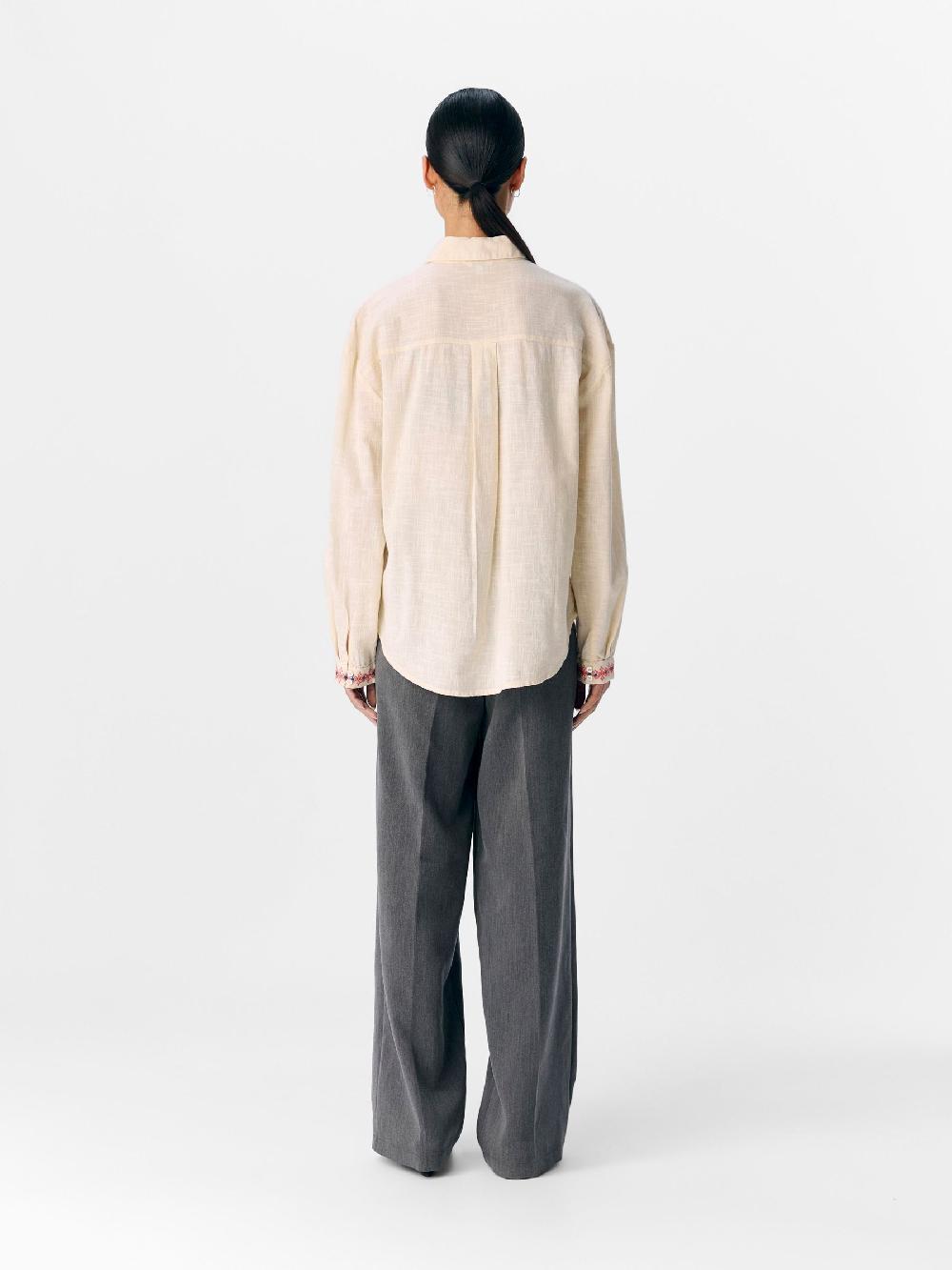 Object Petite GEBORDUURD OVERHEMD