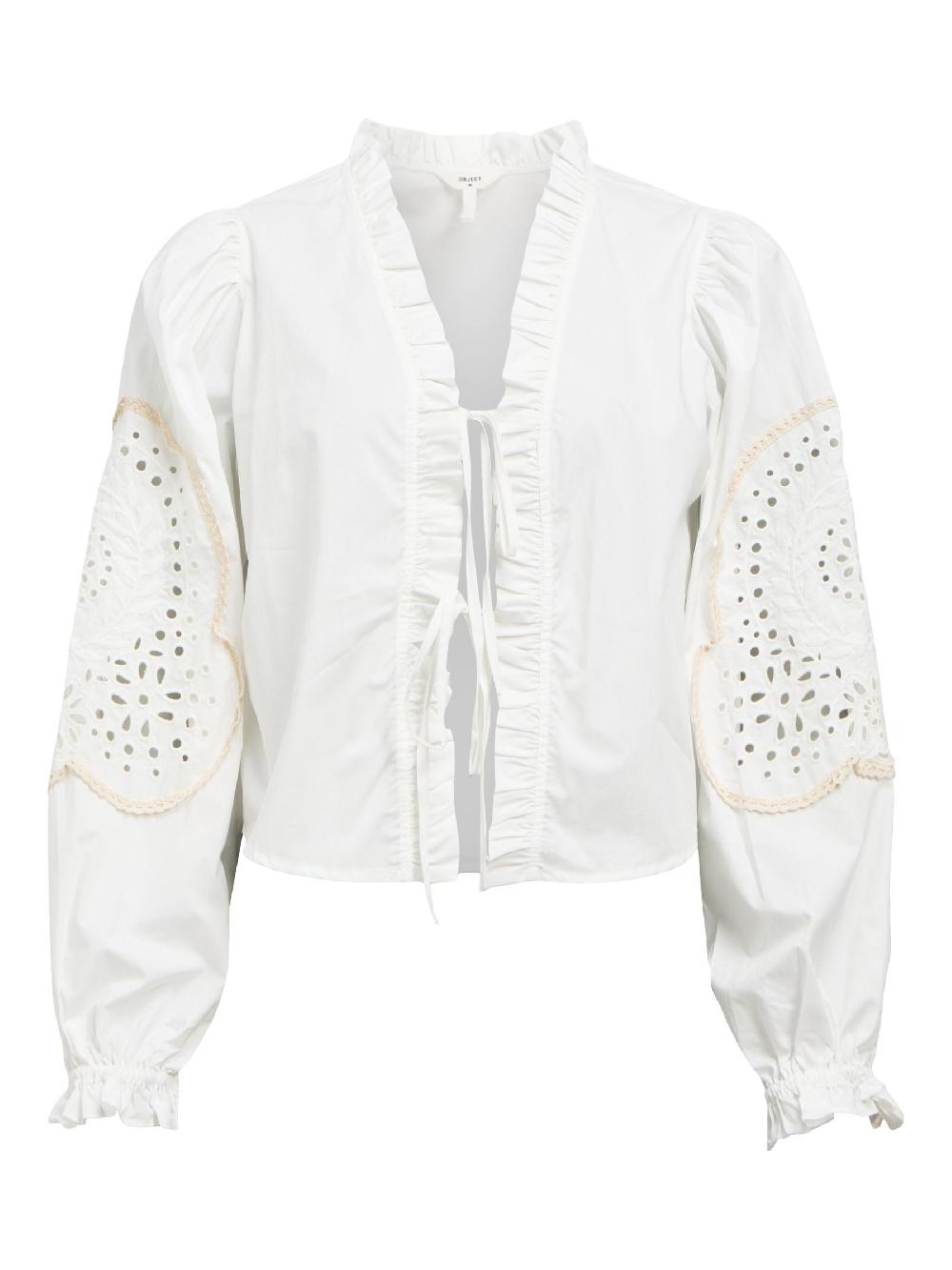 object petite GEBORDUURD OVERHEMD