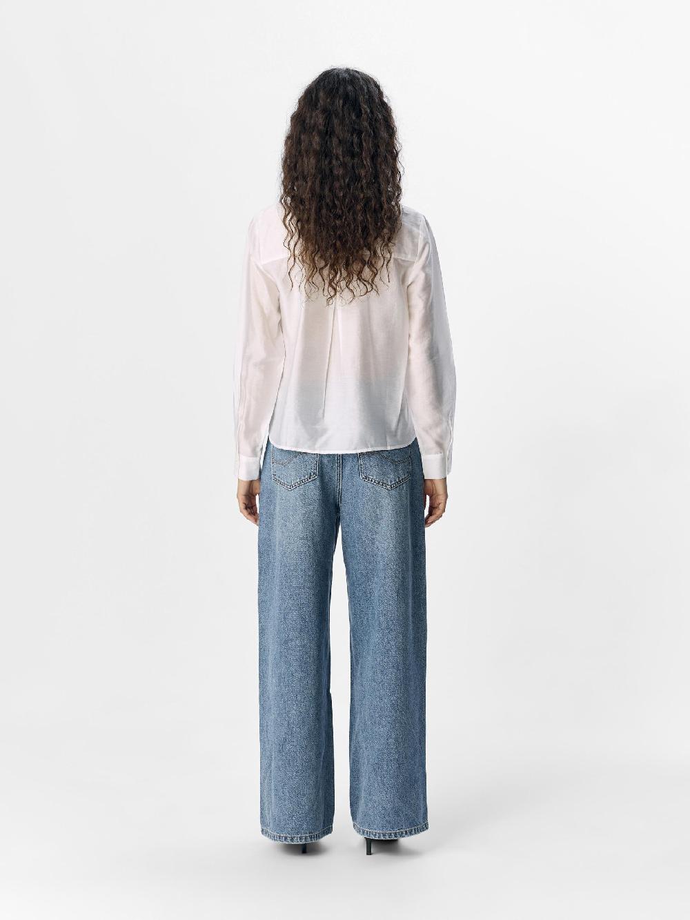 Object Petite GEBORDUURD OVERHEMD