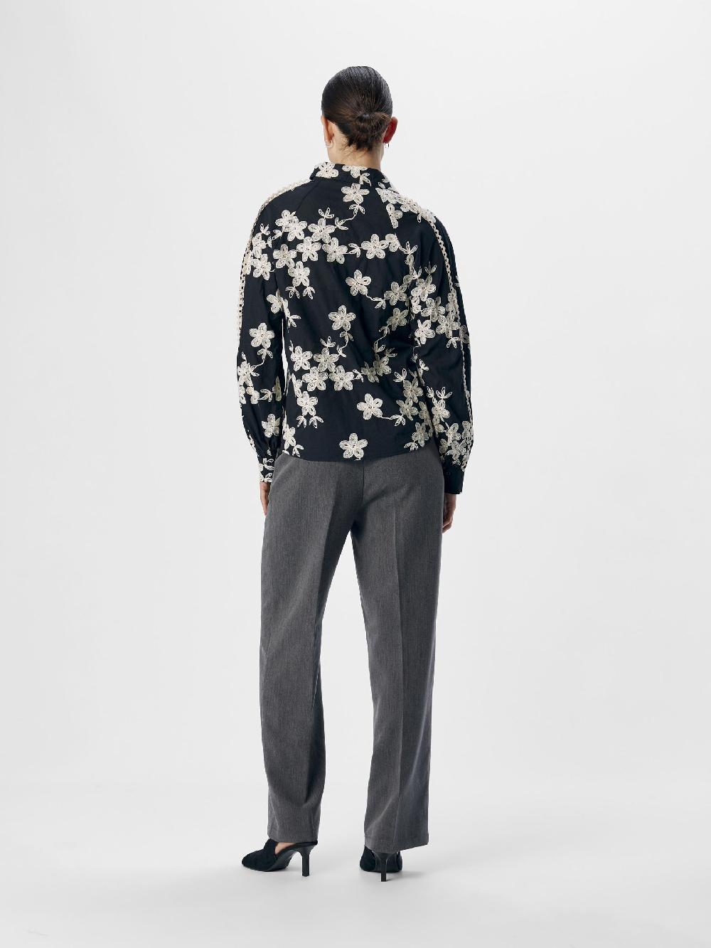 Object Petite GEBORDUURD OVERHEMD