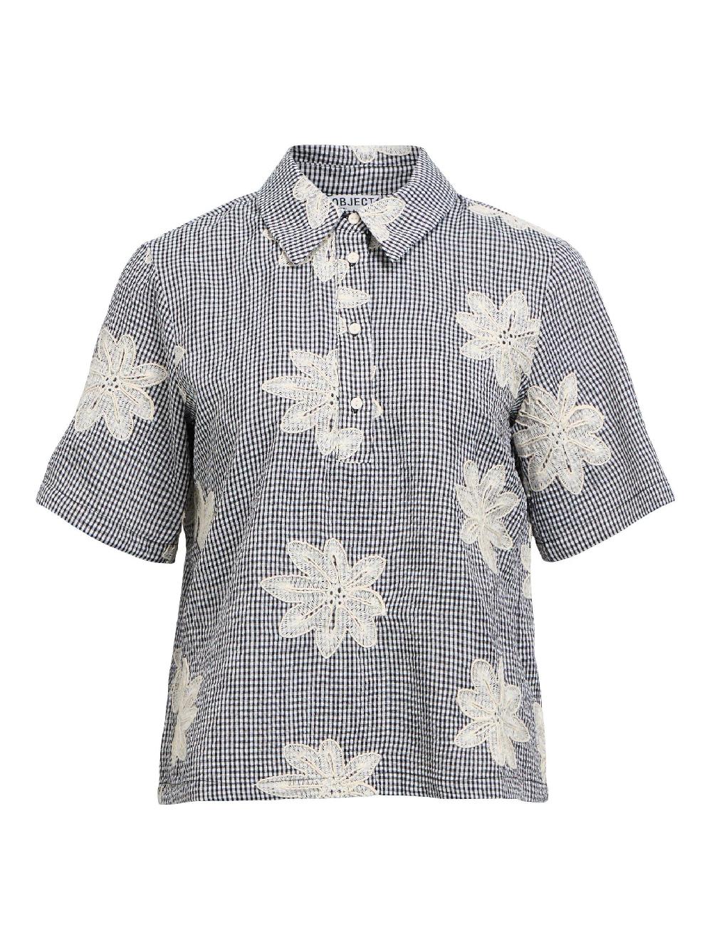 object petite GEBORDUURD POLO