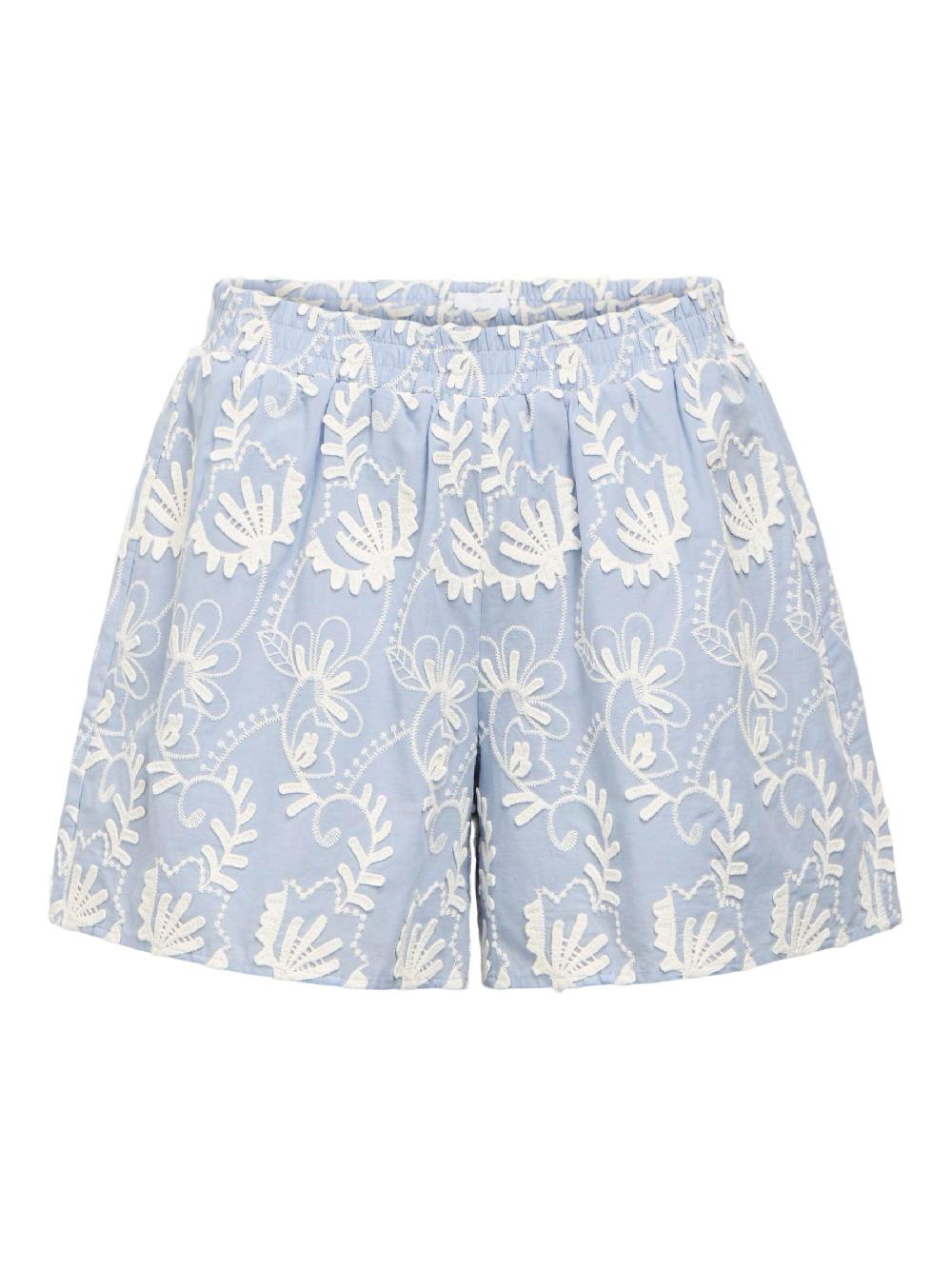 object petite GEBORDUURD SHORTS