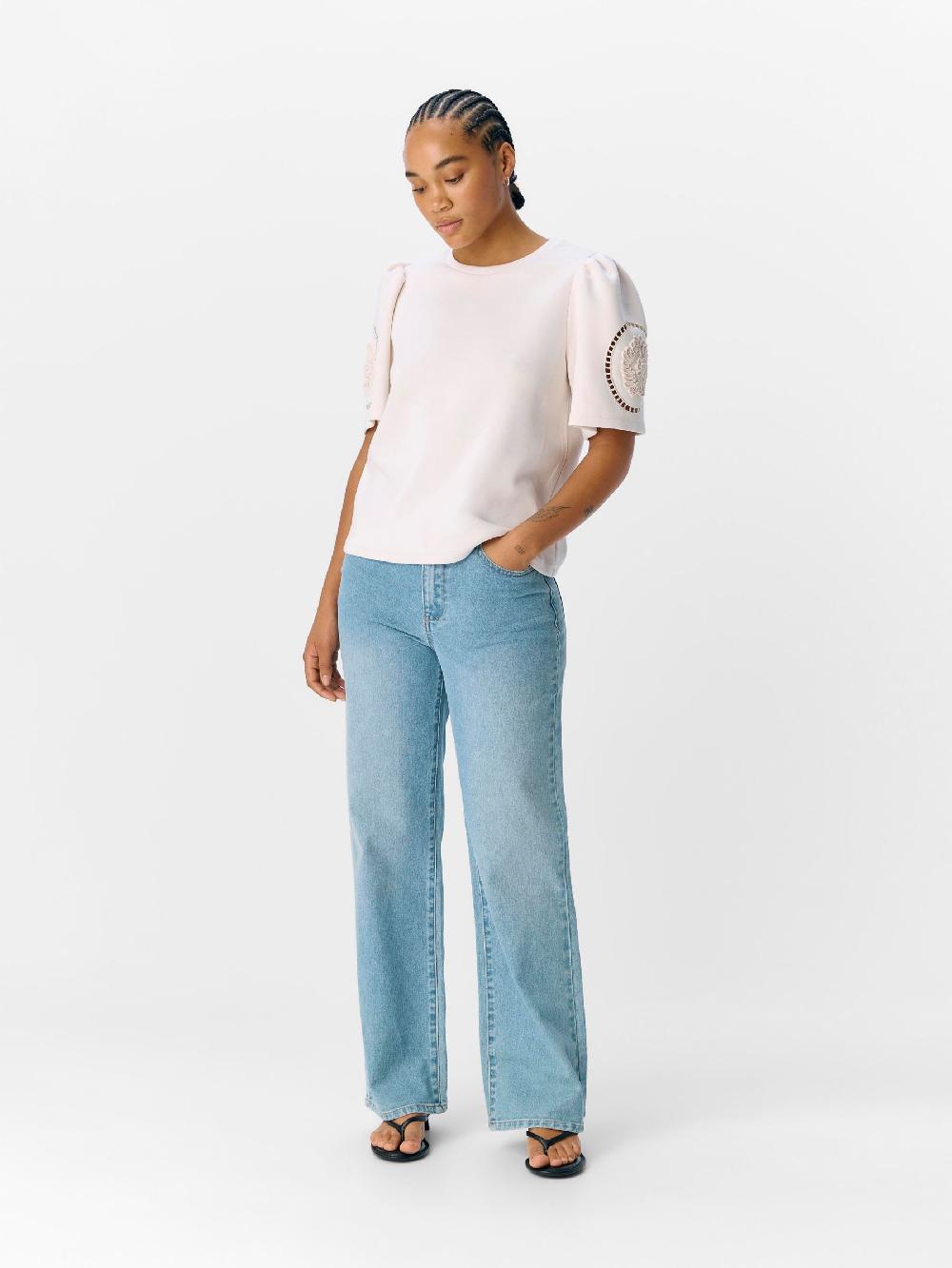 Object Petite GEBORDUURD TOP