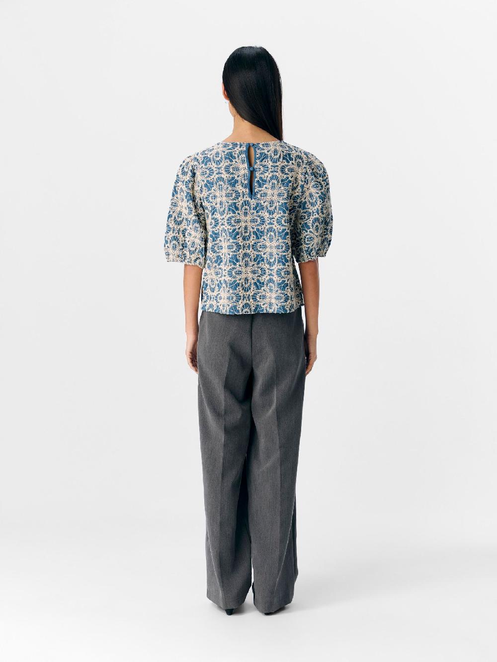 Object Petite GEBORDUURD TOP