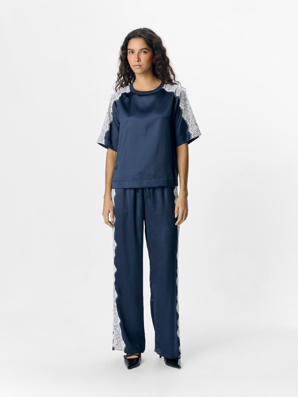 Object Petite GEBORDUURD TOP