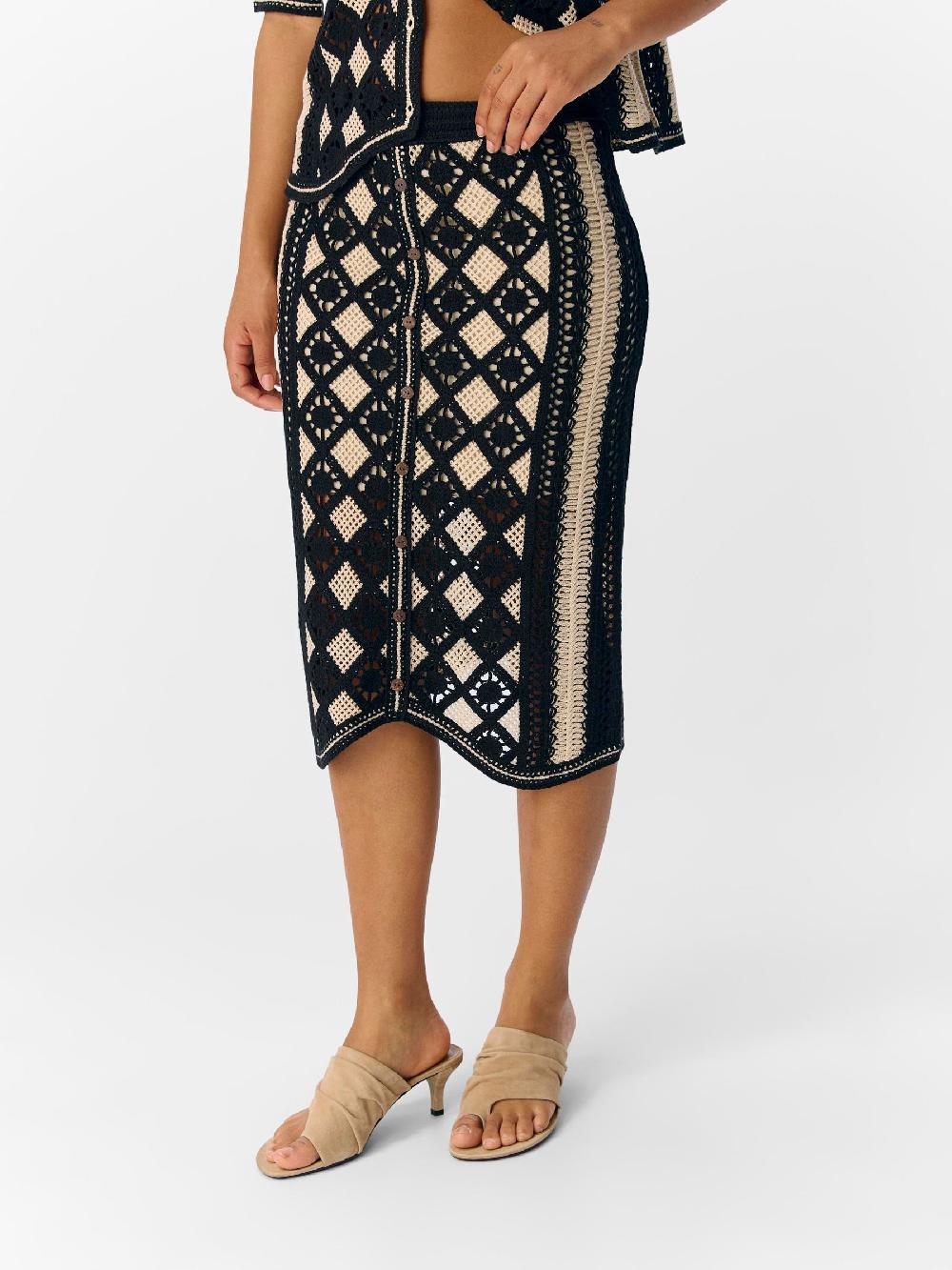 Object Petite GEBREID MIDDELLANGE ROK