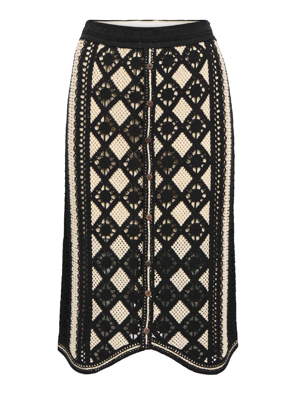 object petite GEBREID MIDDELLANGE ROK