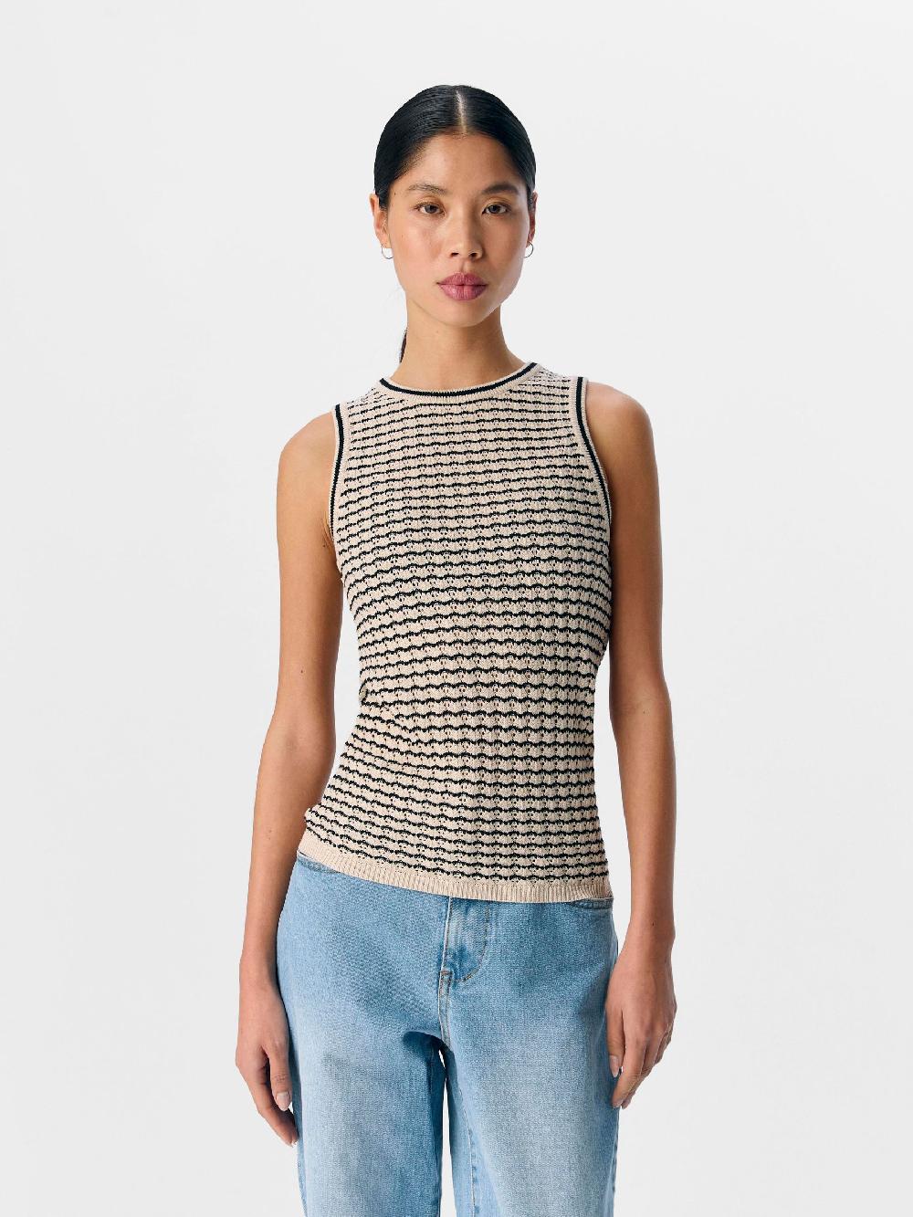 Object Petite GEBREID TANKTOP