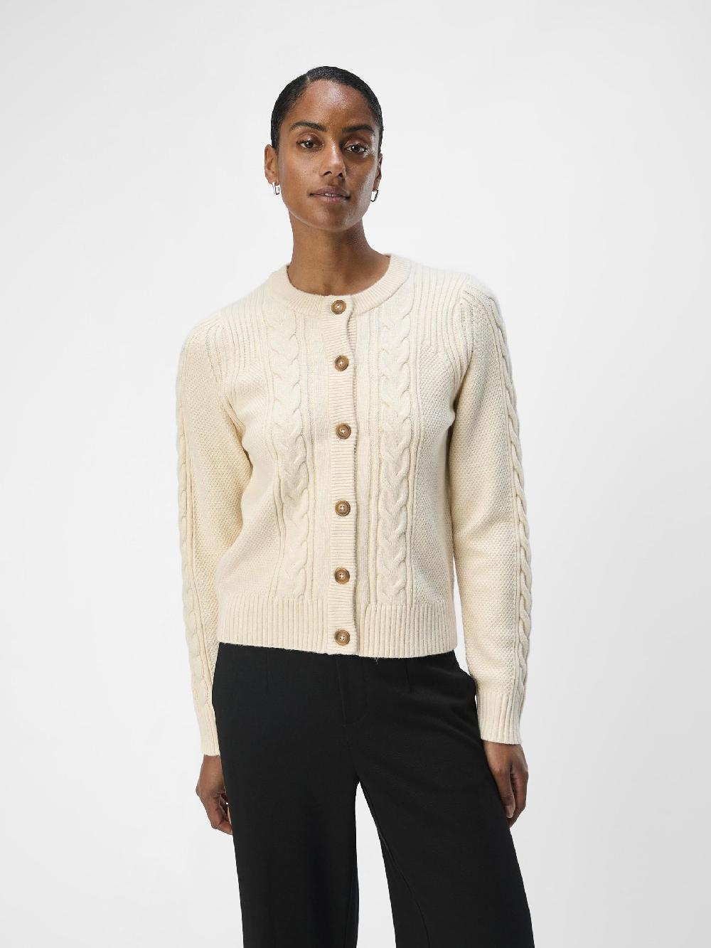 Object Petite GEBREIDE KABELS VEST