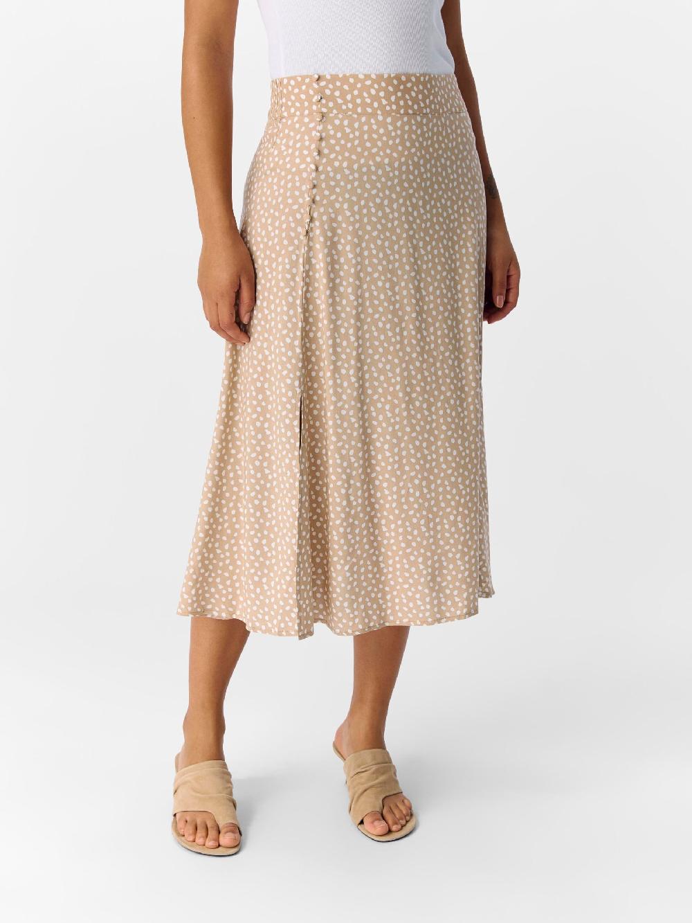 Object Petite GEDESSINEERDE MIDDELLANGE ROK