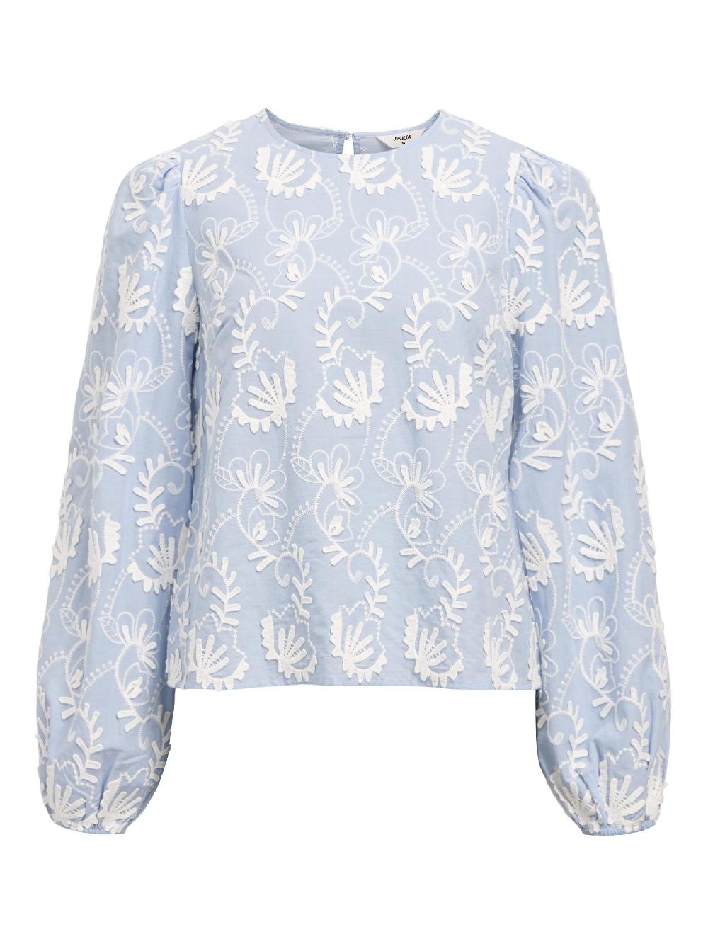 object petite GEDETAILLEERD BLOUSE