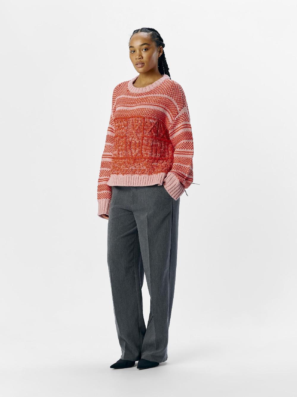 Object Petite GEDETAILLEERD GEBREIDE TRUI