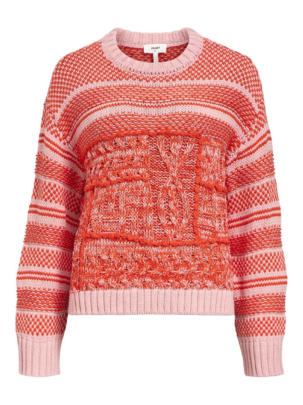 object petite GEDETAILLEERD GEBREIDE TRUI