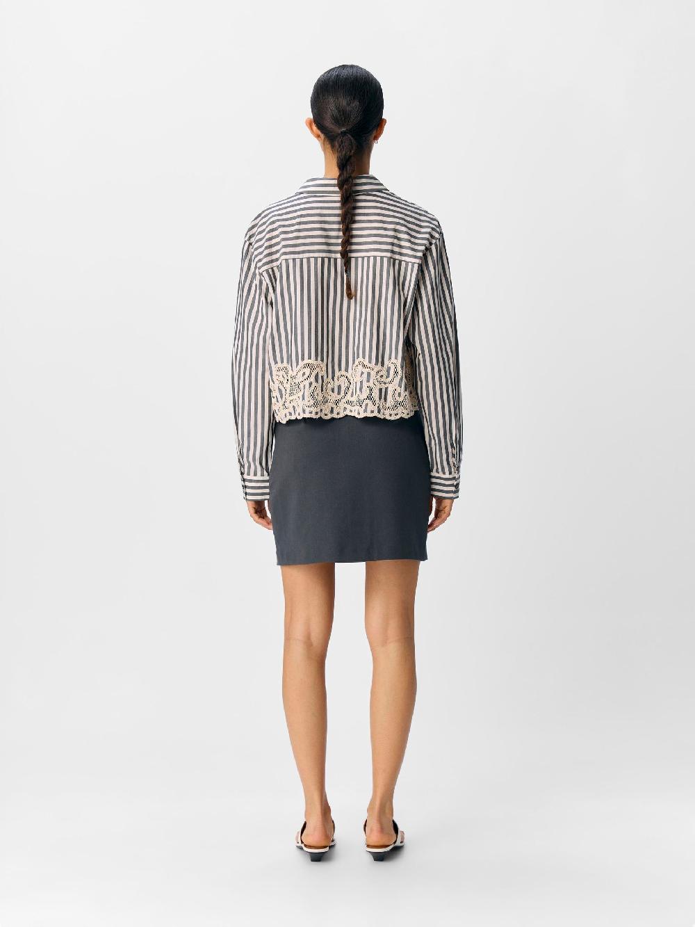 Object Petite GEDETAILLEERD OVERHEMD