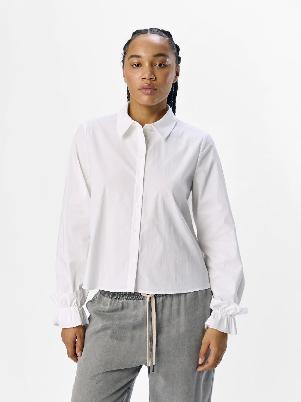 Object Petite GEDETAILLEERD OVERHEMD