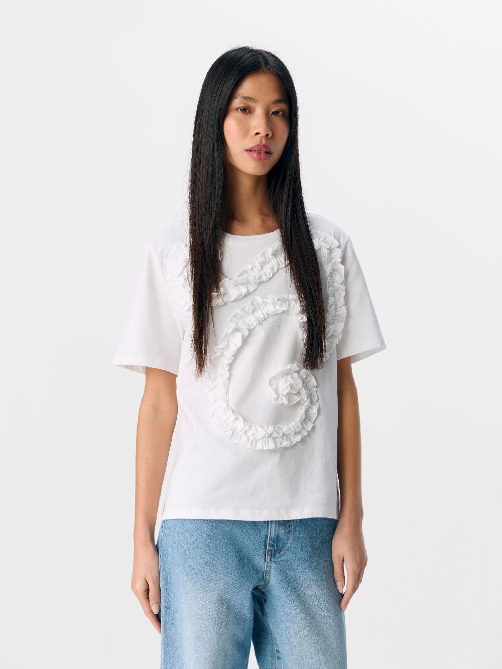 Object Petite GEDETAILLEERD T-SHIRT