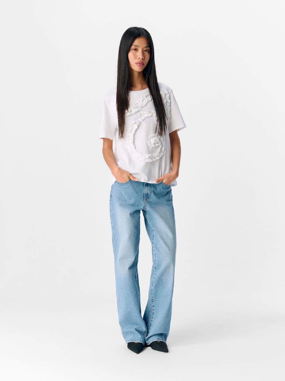 Object Petite GEDETAILLEERD T-SHIRT