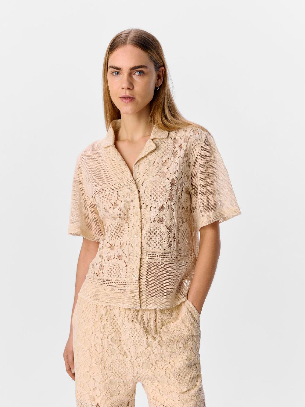 Object Petite GEHAAKT OVERHEMD