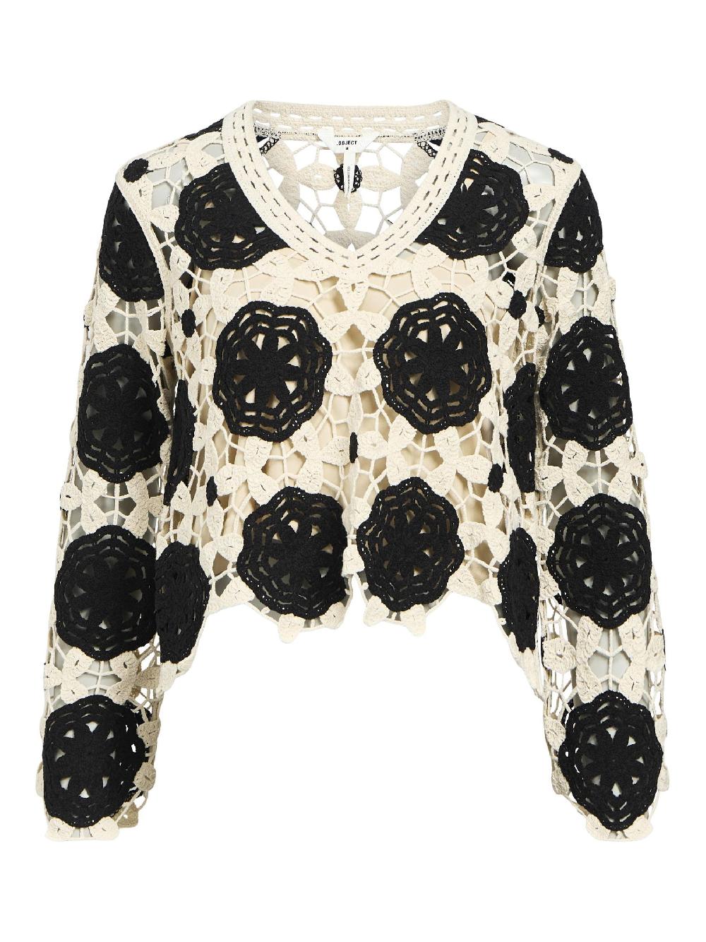 object petite GEHAAKT TOP