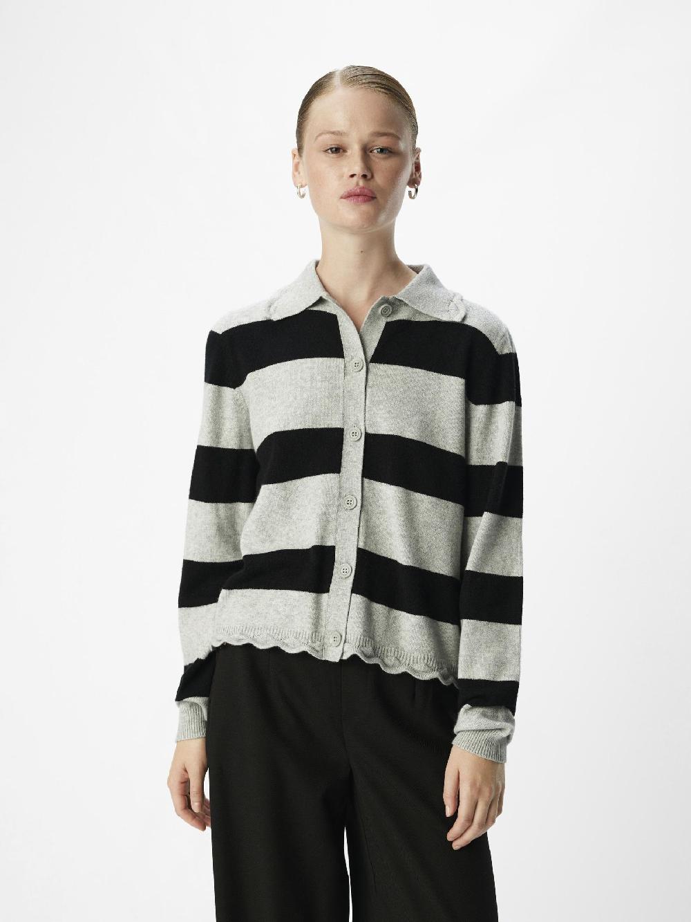 Object Petite GESTREEPT GEBREID VEST