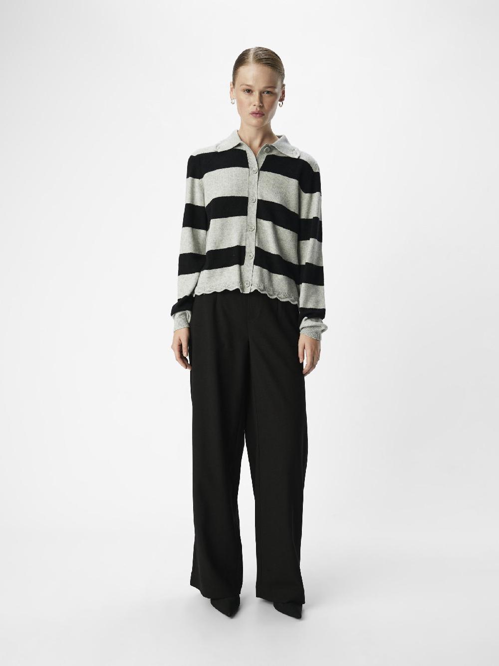 Object Petite GESTREEPT GEBREID VEST