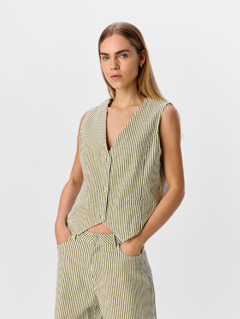 Object Petite GESTREEPT GILET