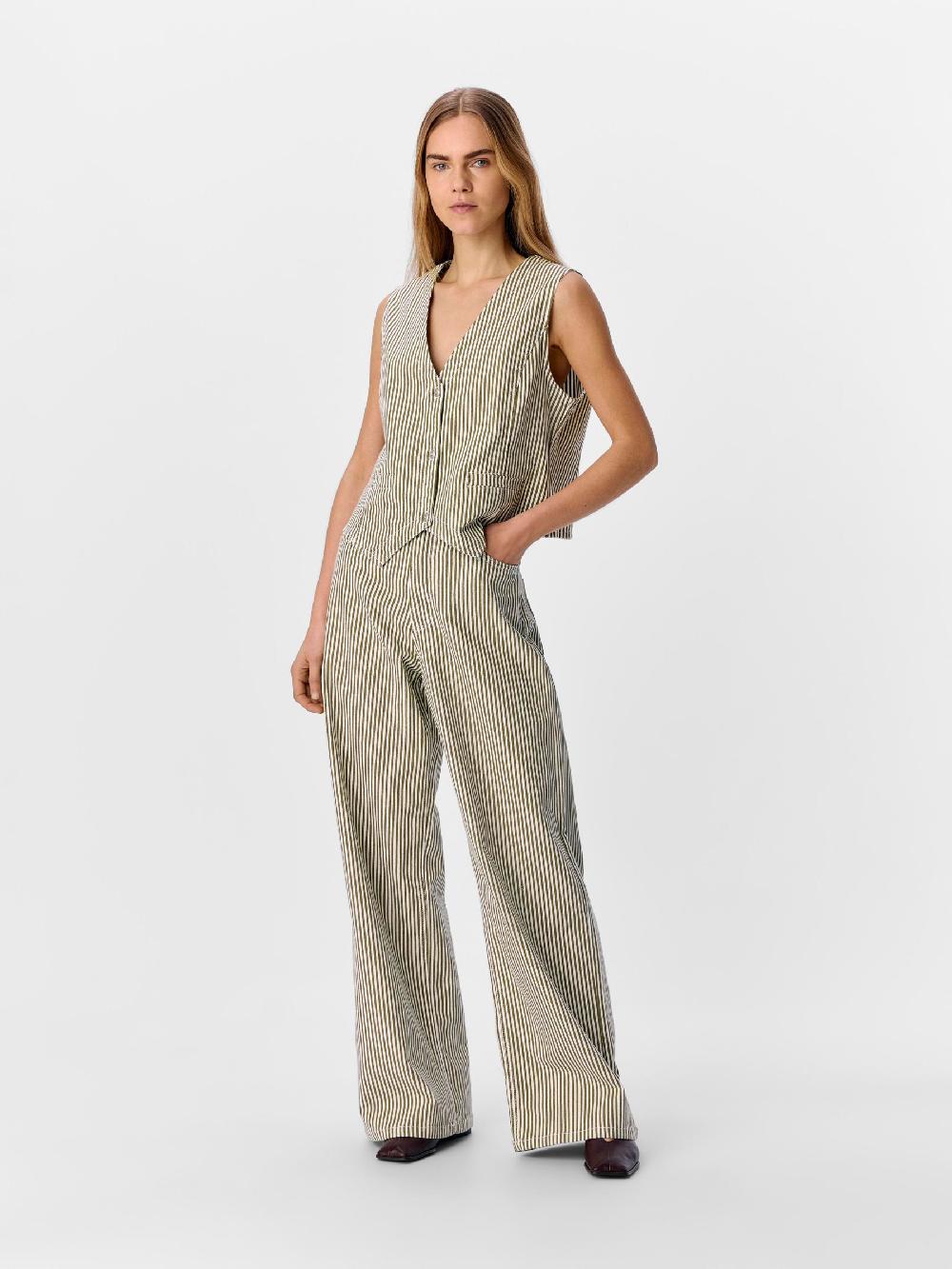 Object Petite GESTREEPT GILET