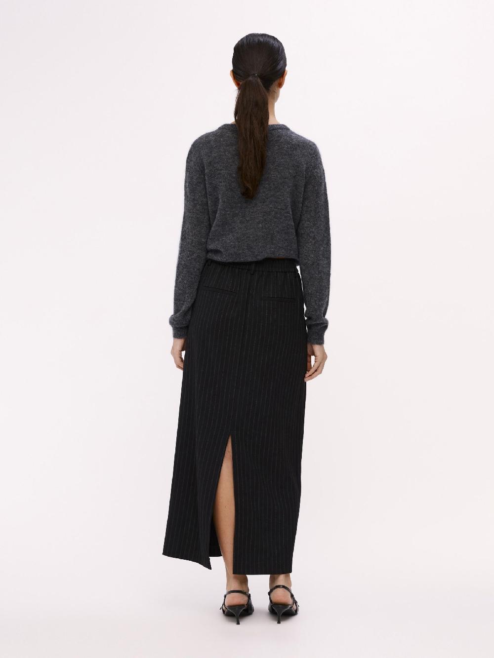 Object Petite GESTREEPT MAXI ROK