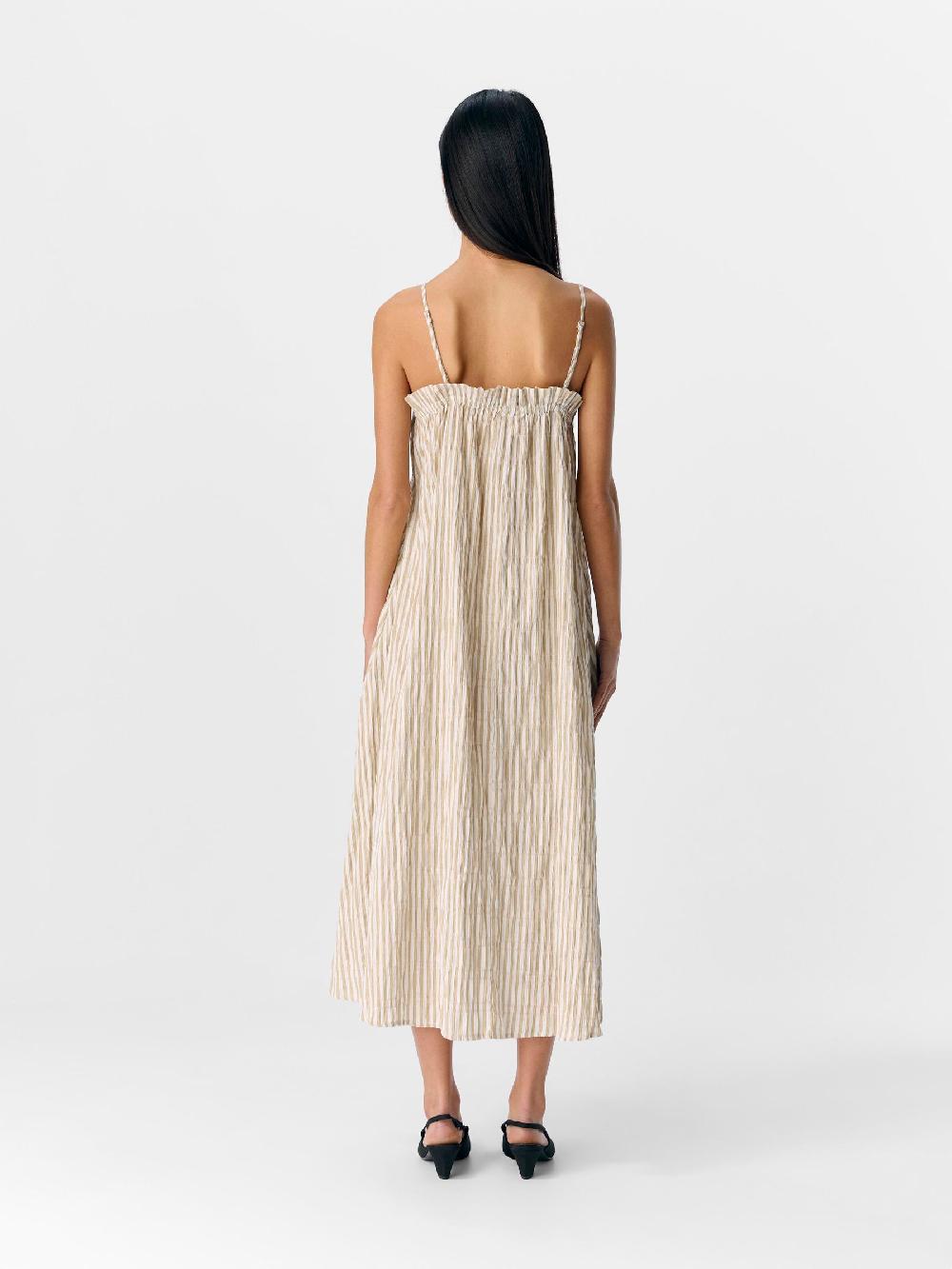 Object Petite GESTREEPT MIDI JURK