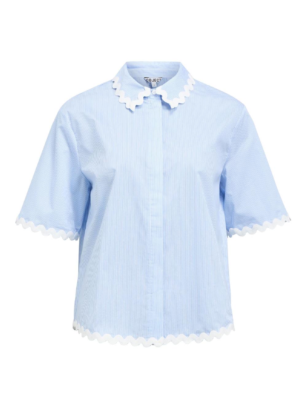 object petite GESTREEPT OVERHEMD