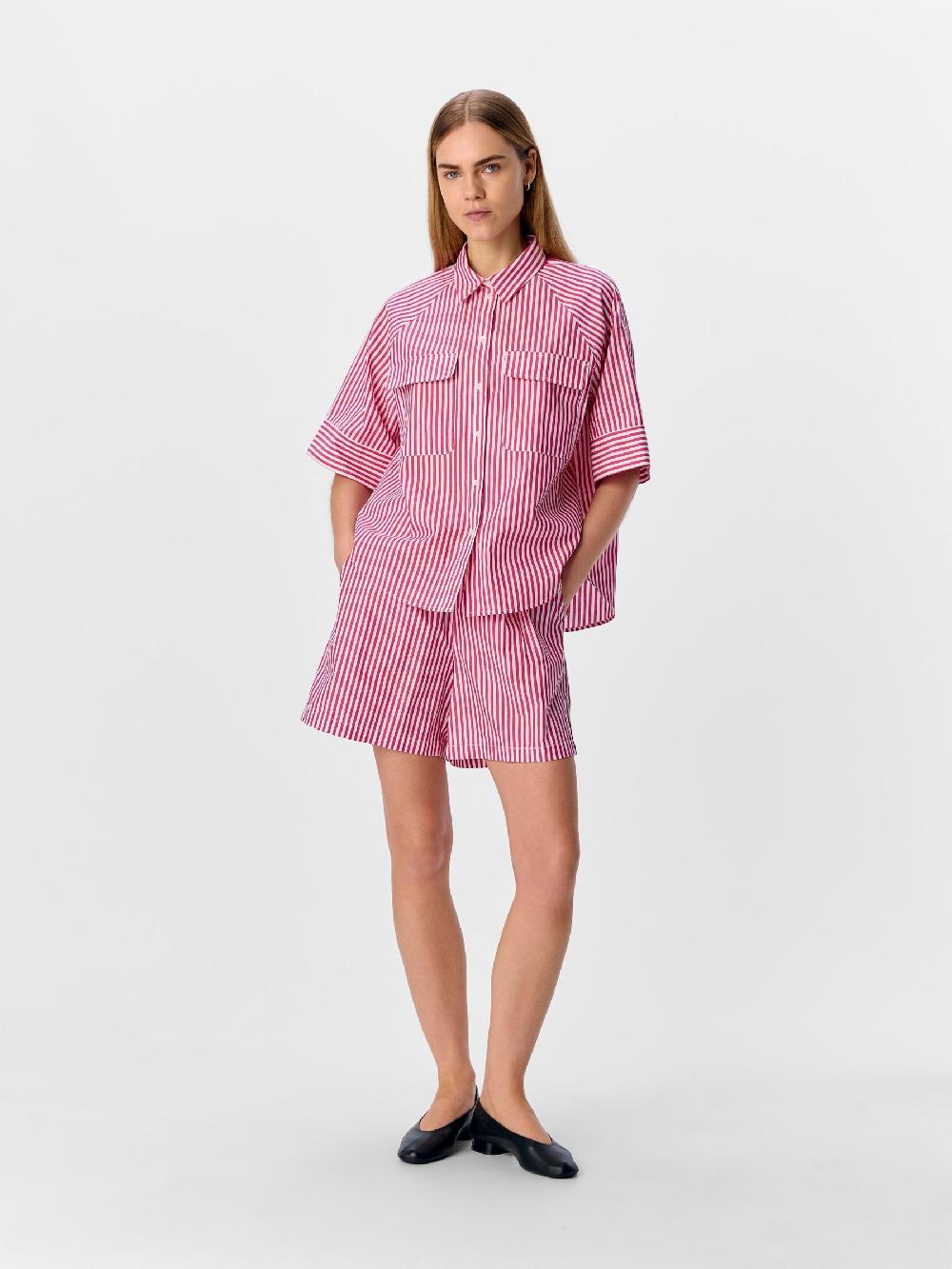 Object Petite GESTREEPT OVERHEMD