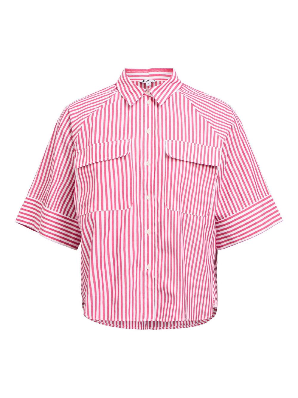 object petite GESTREEPT OVERHEMD