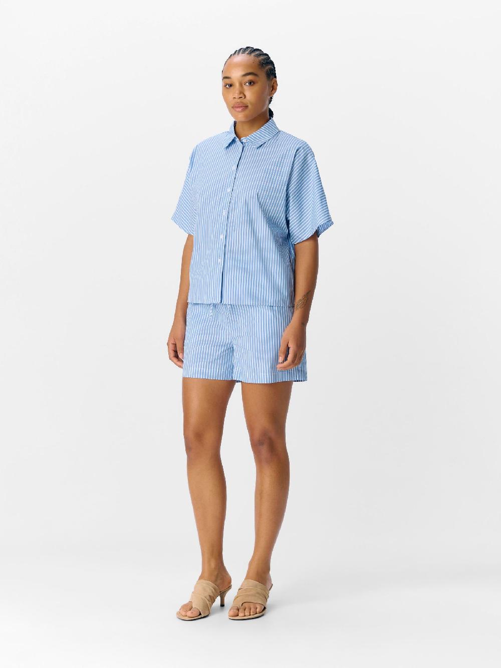 Object Petite GESTREEPT OVERHEMD