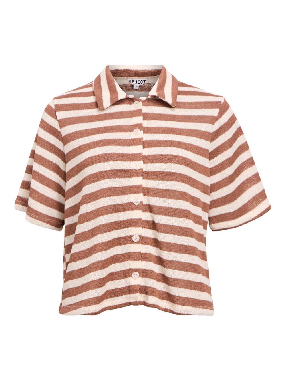 object petite GESTREEPT OVERHEMD