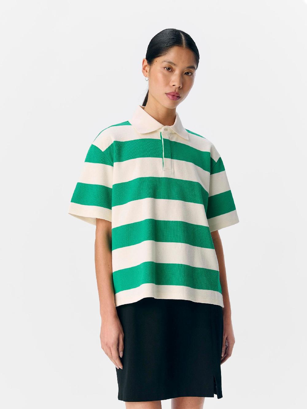 Object Petite GESTREEPT POLO