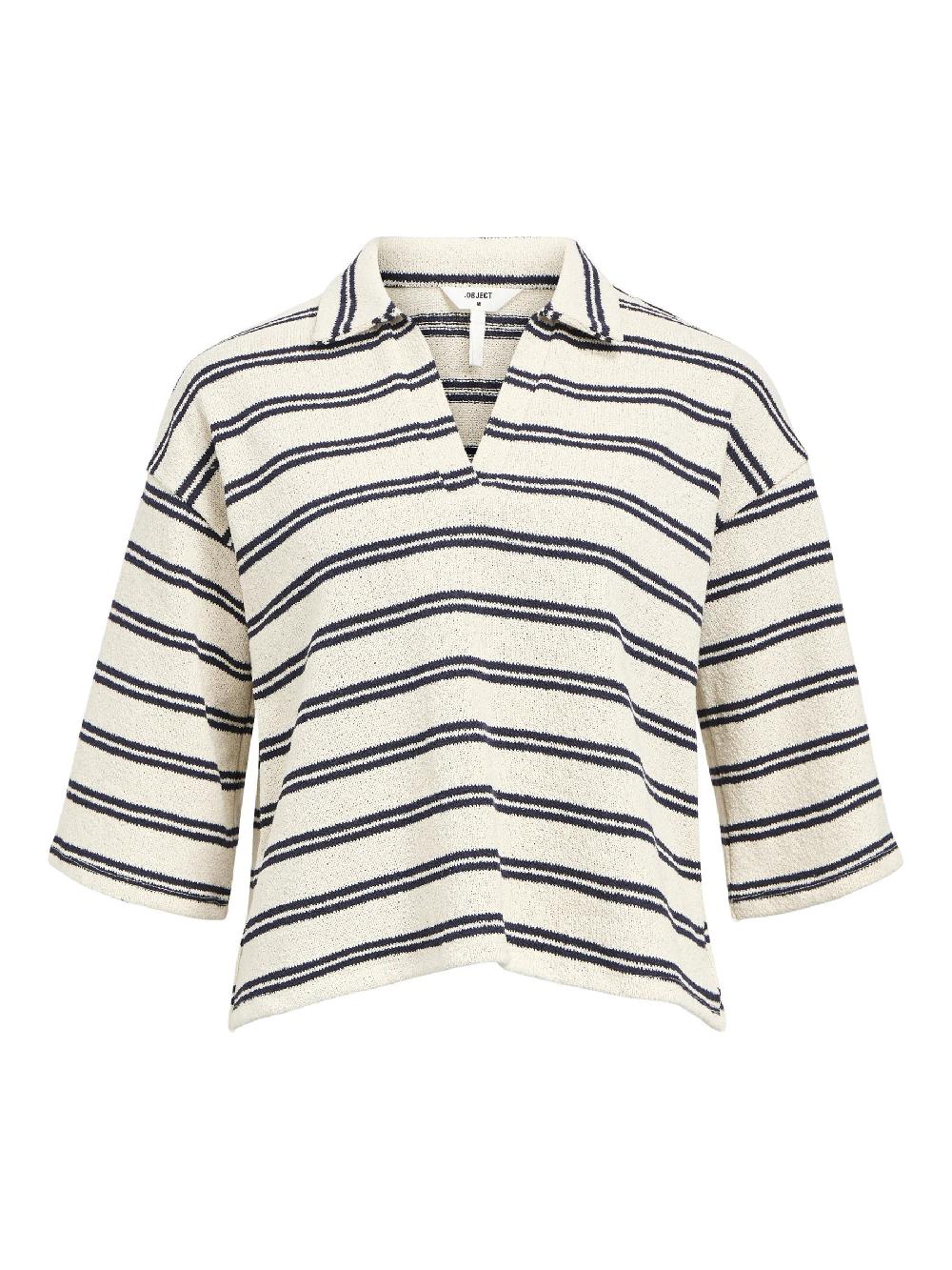 object petite GESTREEPT POLO