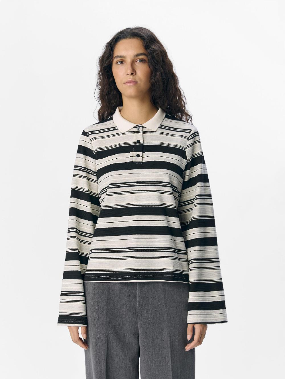 Object Petite GESTREEPT POLO