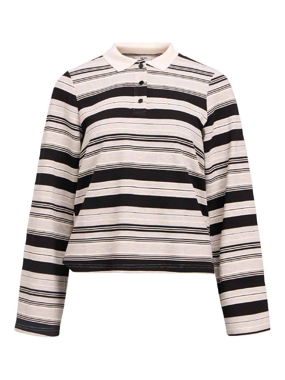 object petite GESTREEPT POLO