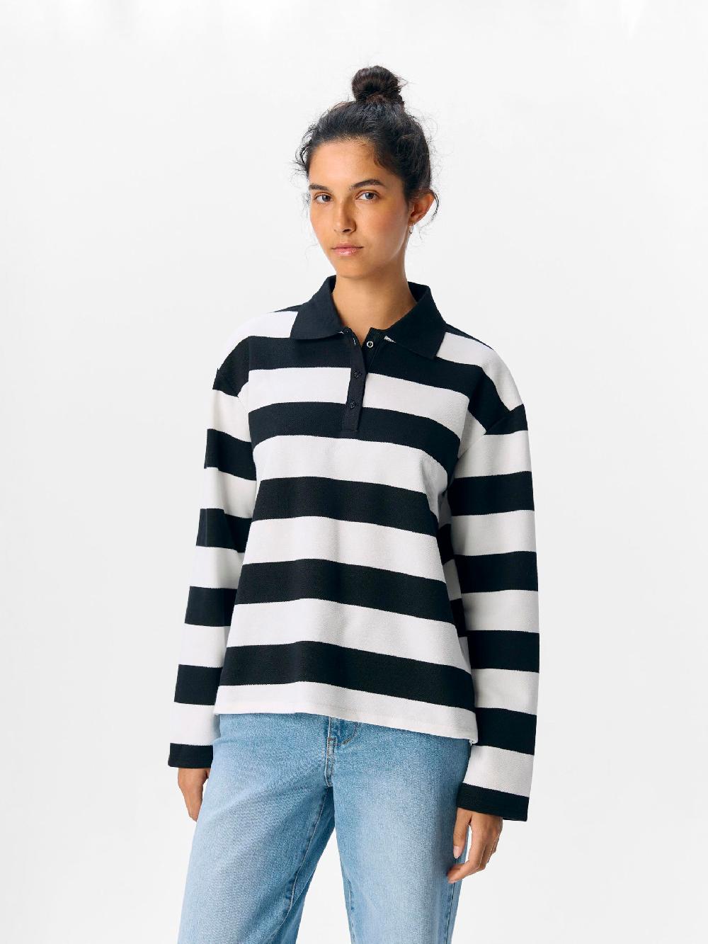 Object Petite GESTREEPT POLO