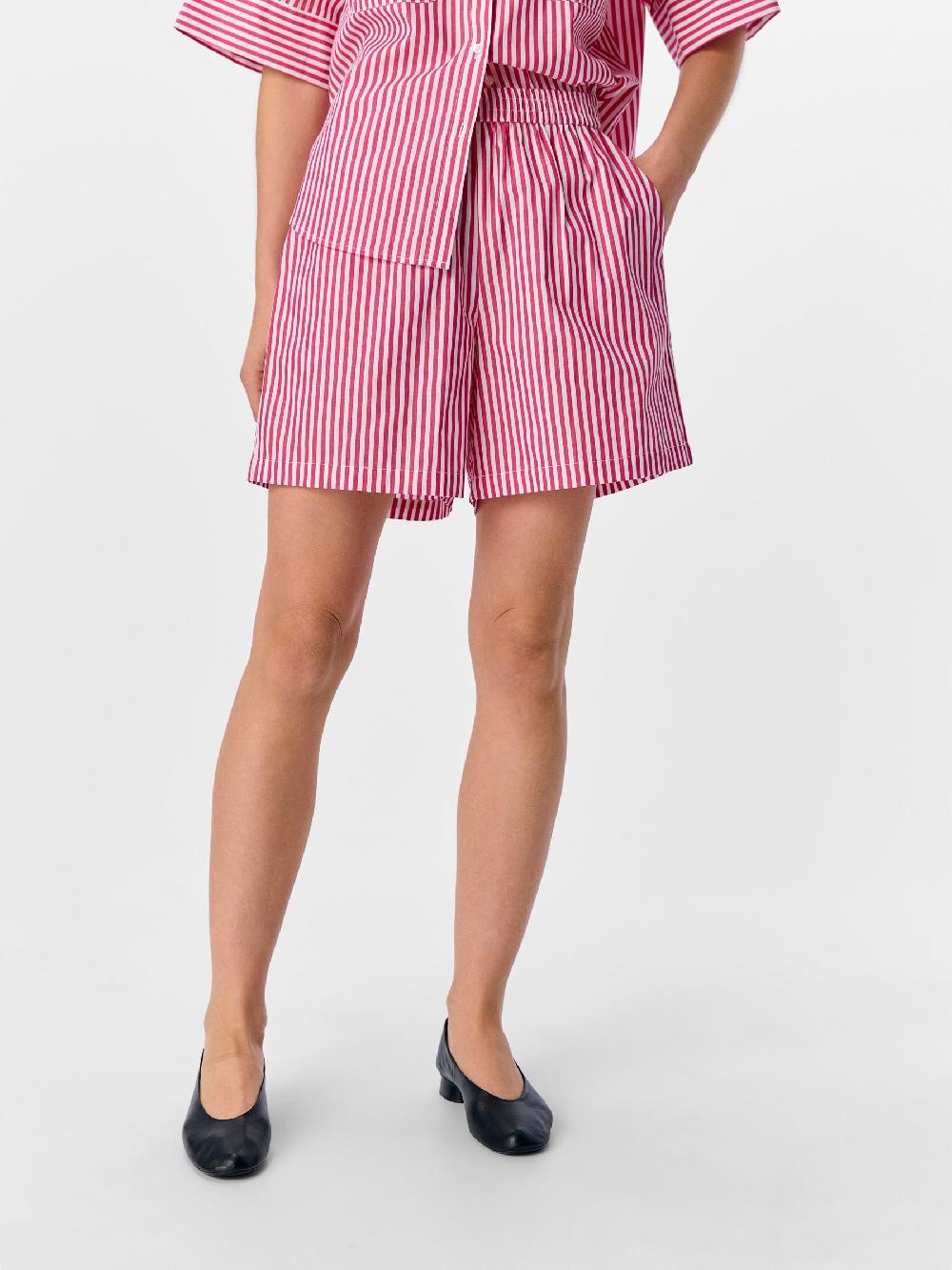 Object Petite GESTREEPT SHORTS