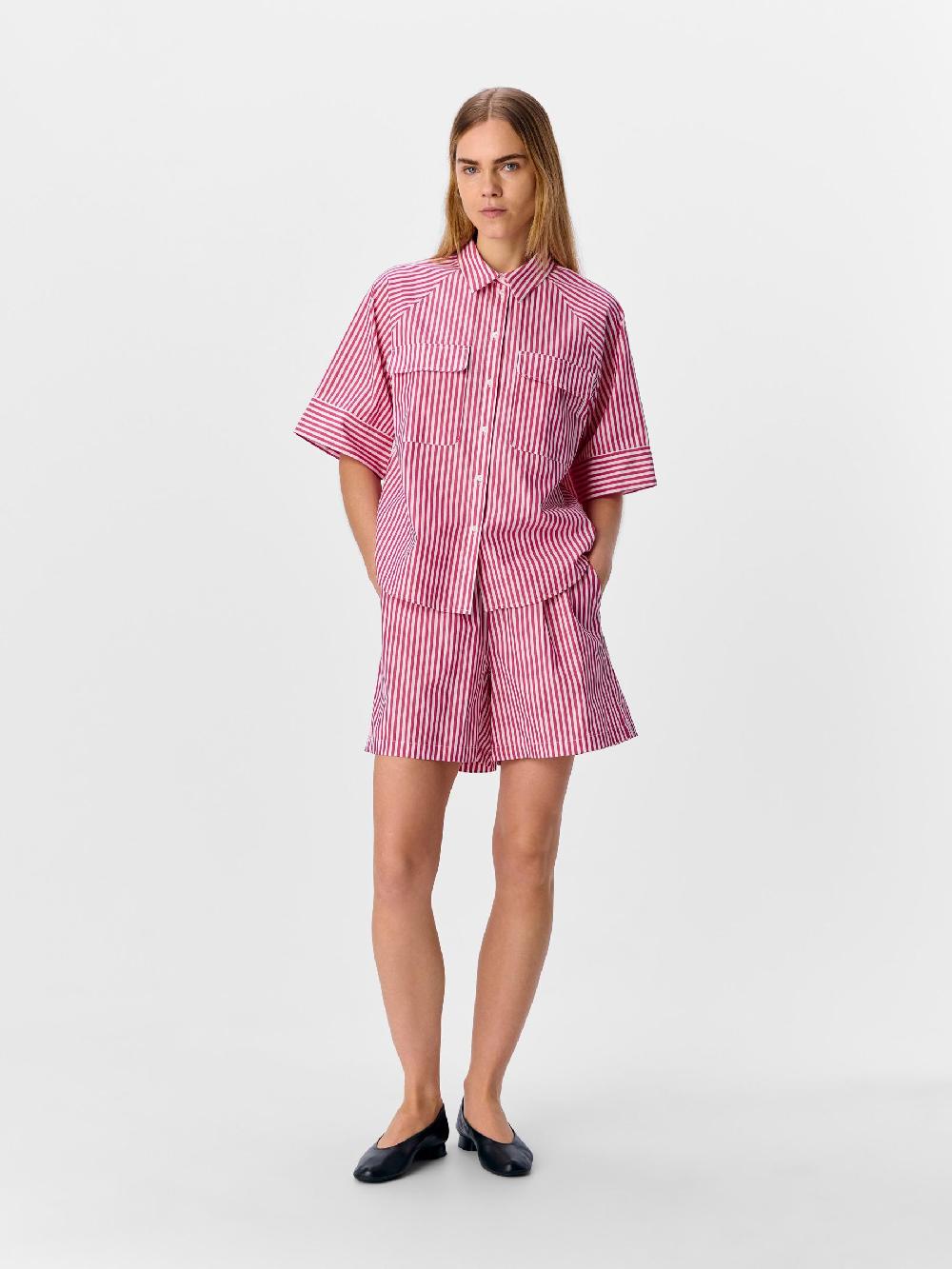 Object Petite GESTREEPT SHORTS